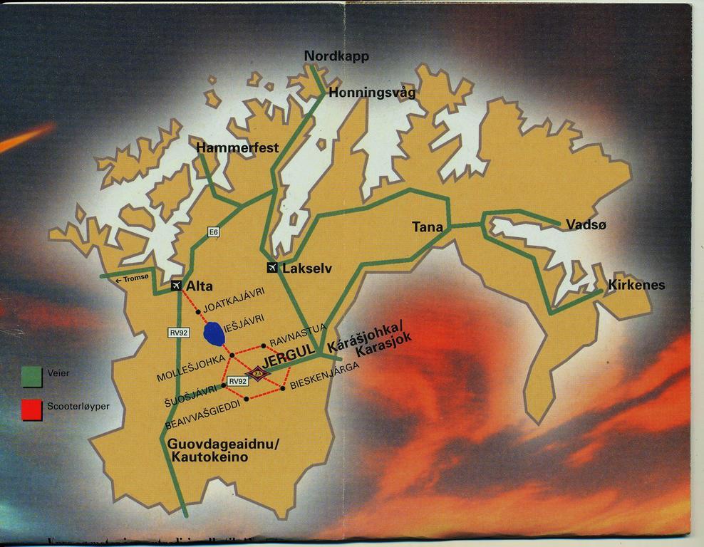 Jergul Astu Villa Karasjok Exteriör bild